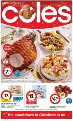 Preview of catalogue Catalogue TAS from shop Coles valid 03/12/2025