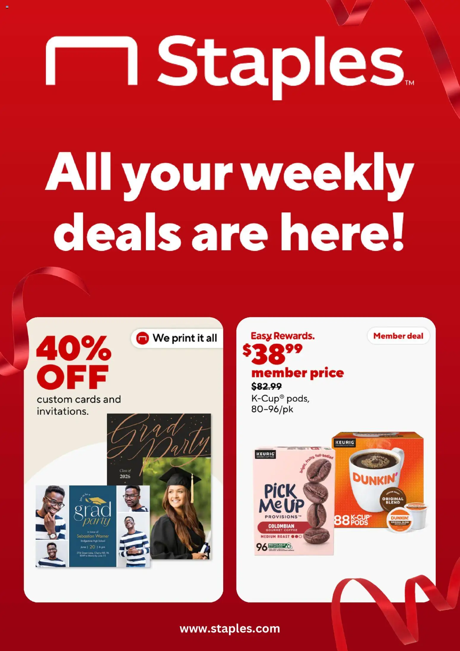 Ad Preview of Staples Staples Weekly Ad from 03/29/2026