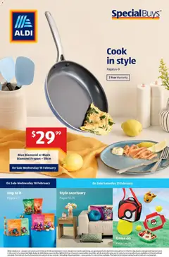 Preview of catalogue Aldi Specials Catalogue from shop Aldi valid 18/02/2026