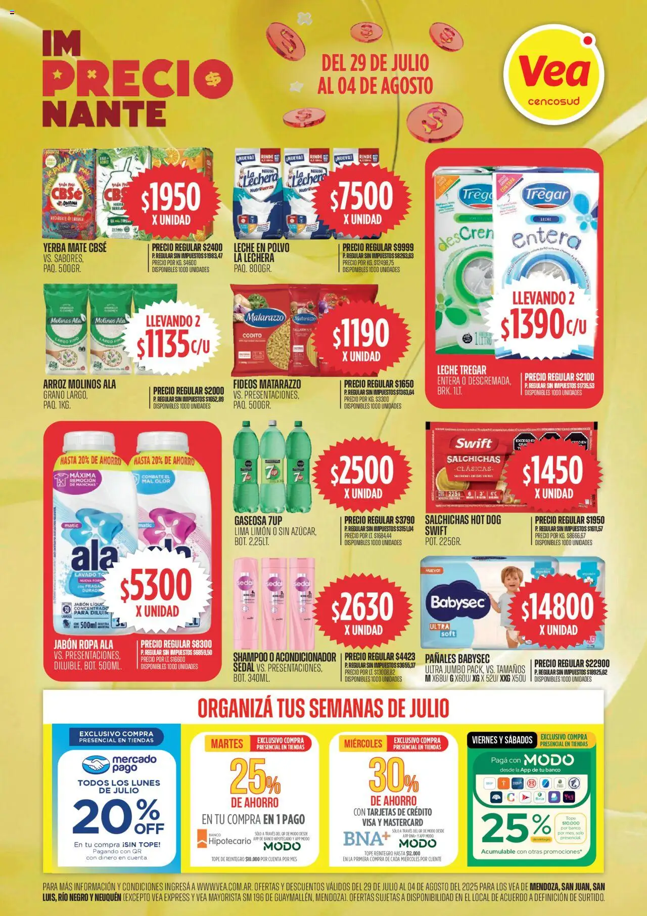 Vea Oferta imPRECIOnante del 29/07/2025 >> Catálogo