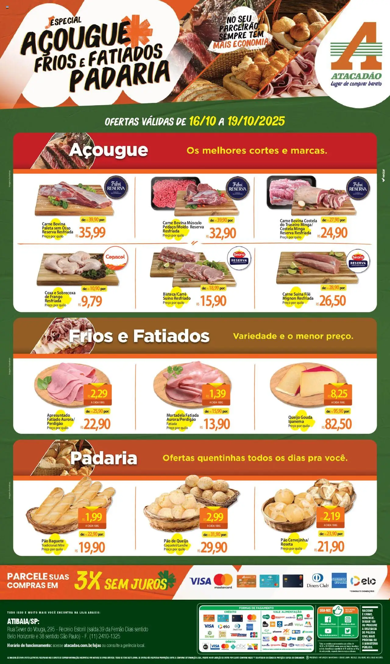 Atacadão folheto "Ofertas - SP" válido a partir de 16/10/2025 - número de página 1