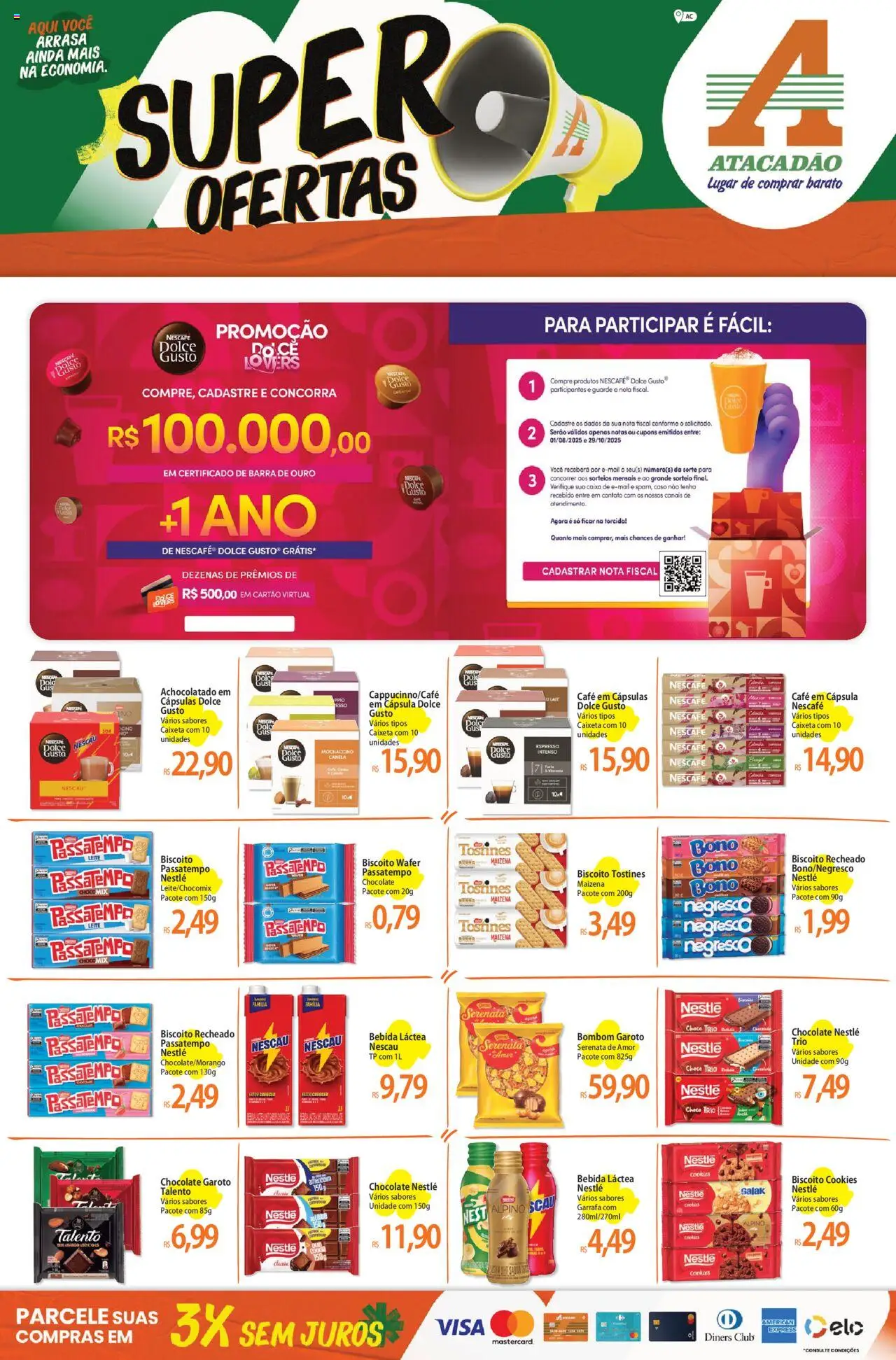 Atacadão folheto "Ofertas - AC" válido a partir de 15/09/2025 - número de página 1