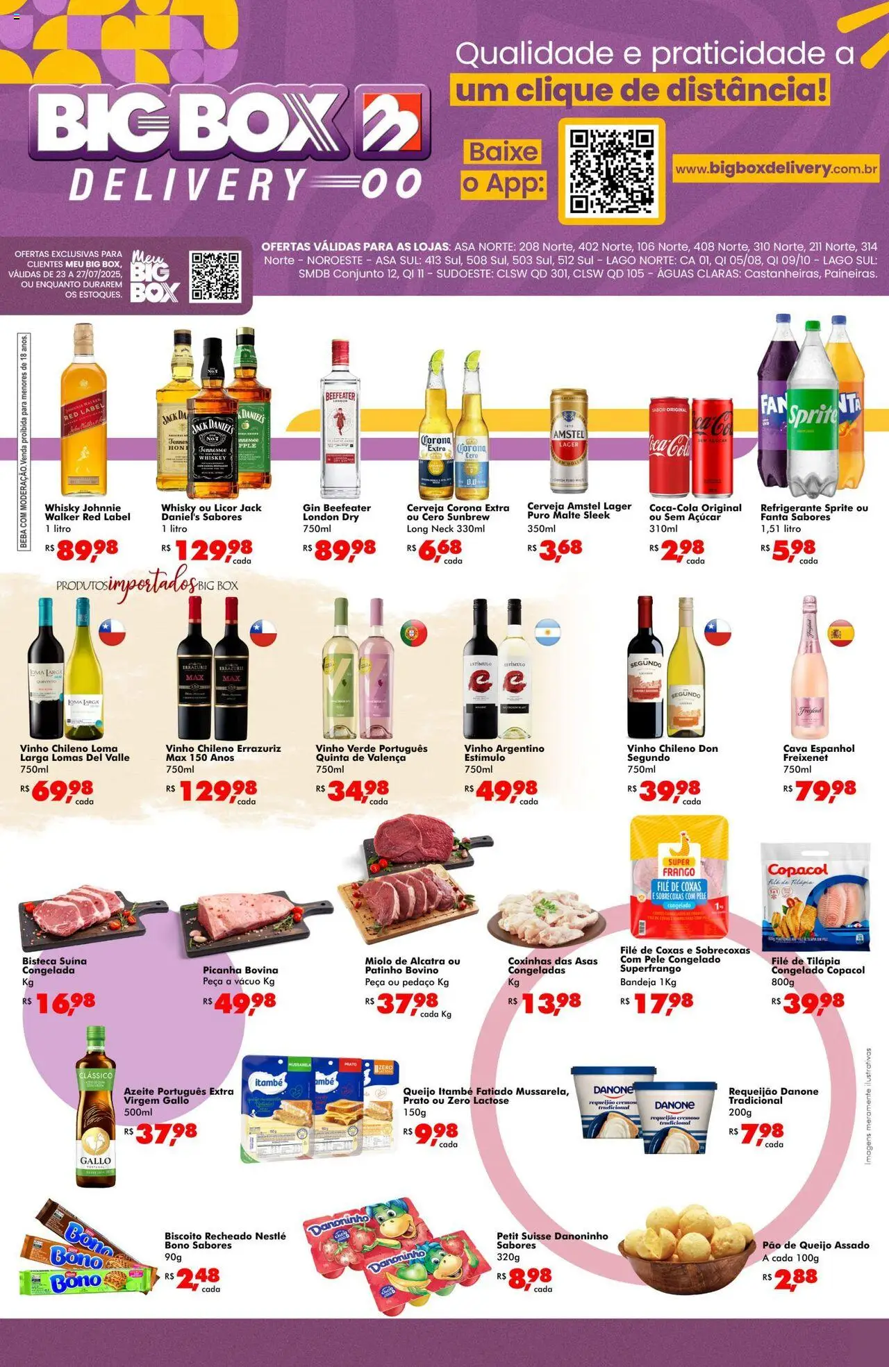 Big Box folheto "Ofertas da semana" válido a partir de 23/07/2025 - número de página 1