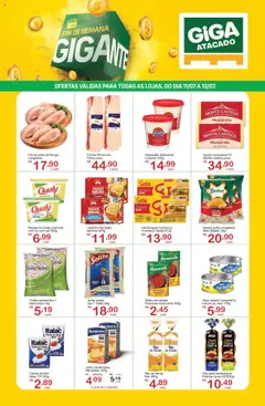 Pré-Visualização do folheto "Ofertas Fim de Semana" da loja GIGA Atacado válido a partir de 11/07/2025