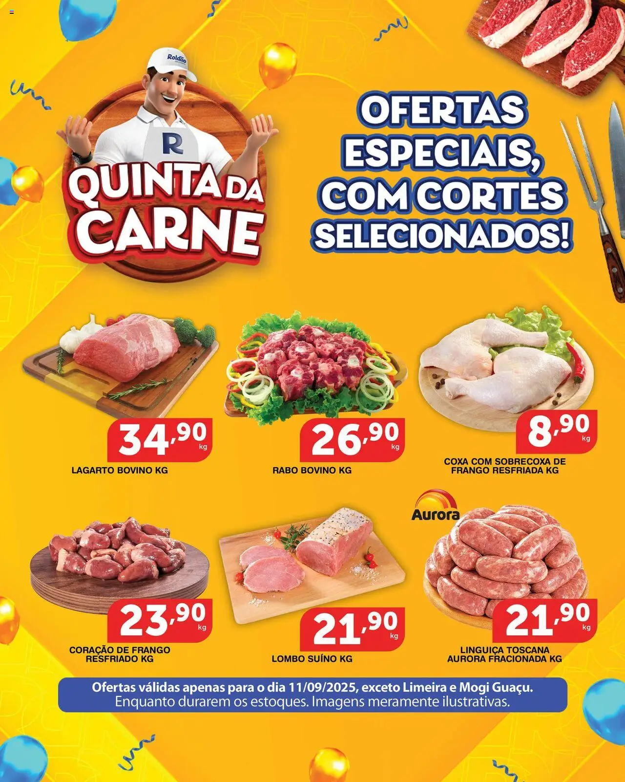 Roldão folheto "Ofertas Quinta da Carne" válido a partir de 11/09/2025 - número de página 1