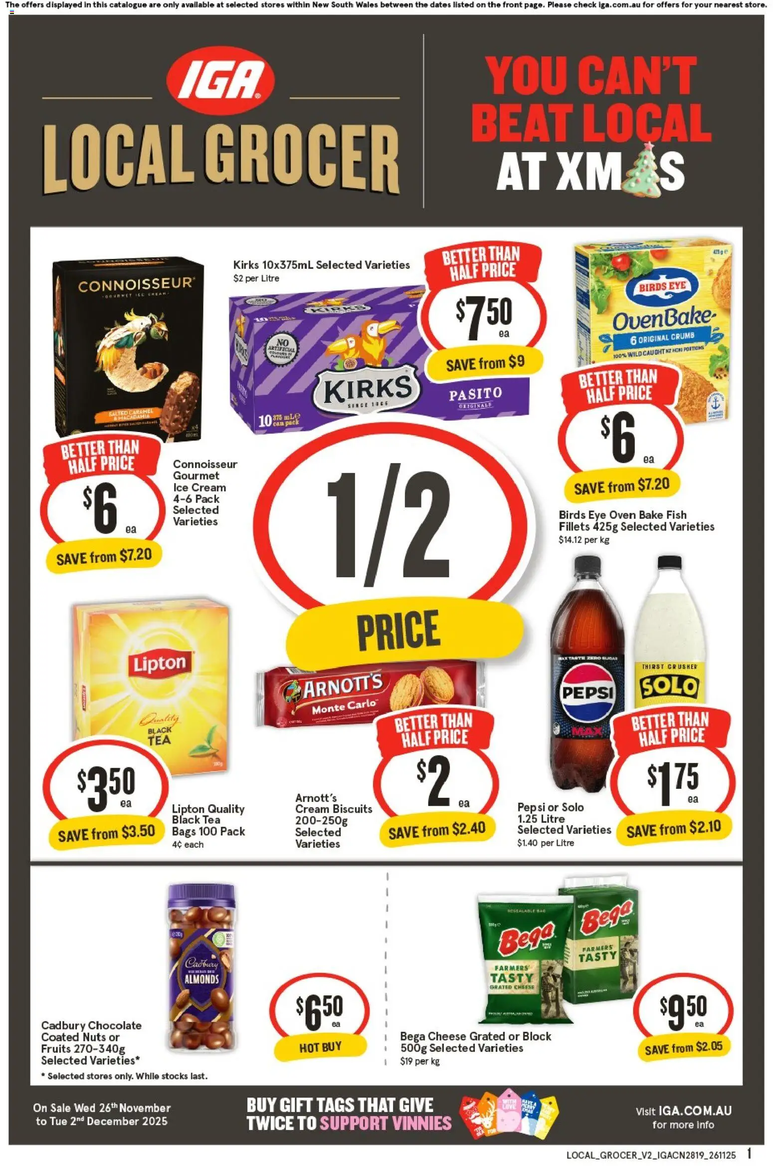 Preview of catalogue Local Grocer NSW from shop IGA valid 26/11/2025