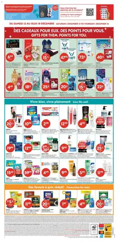 Preview of leaflet Weekly flyer / circulaire from shop Pharmaprix is valid from Dec 12, 2025 | Page: 17