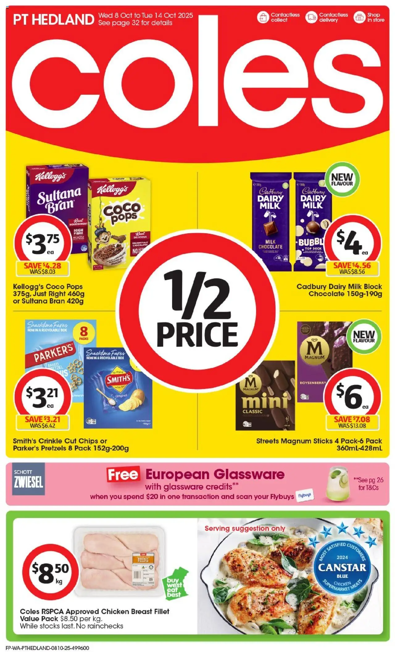 Preview of catalogue Catalogue PT Hedland from shop Coles valid 08/10/2025