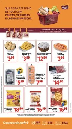 Pré-Visualização do folheto "Ofertas de Mini Terca Quinta" da loja Extra válido a partir de 15/07/2025