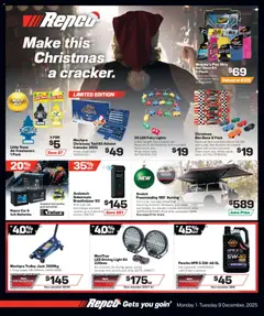 Preview of catalogue Catalogue from shop Repco valid 01/12/2025