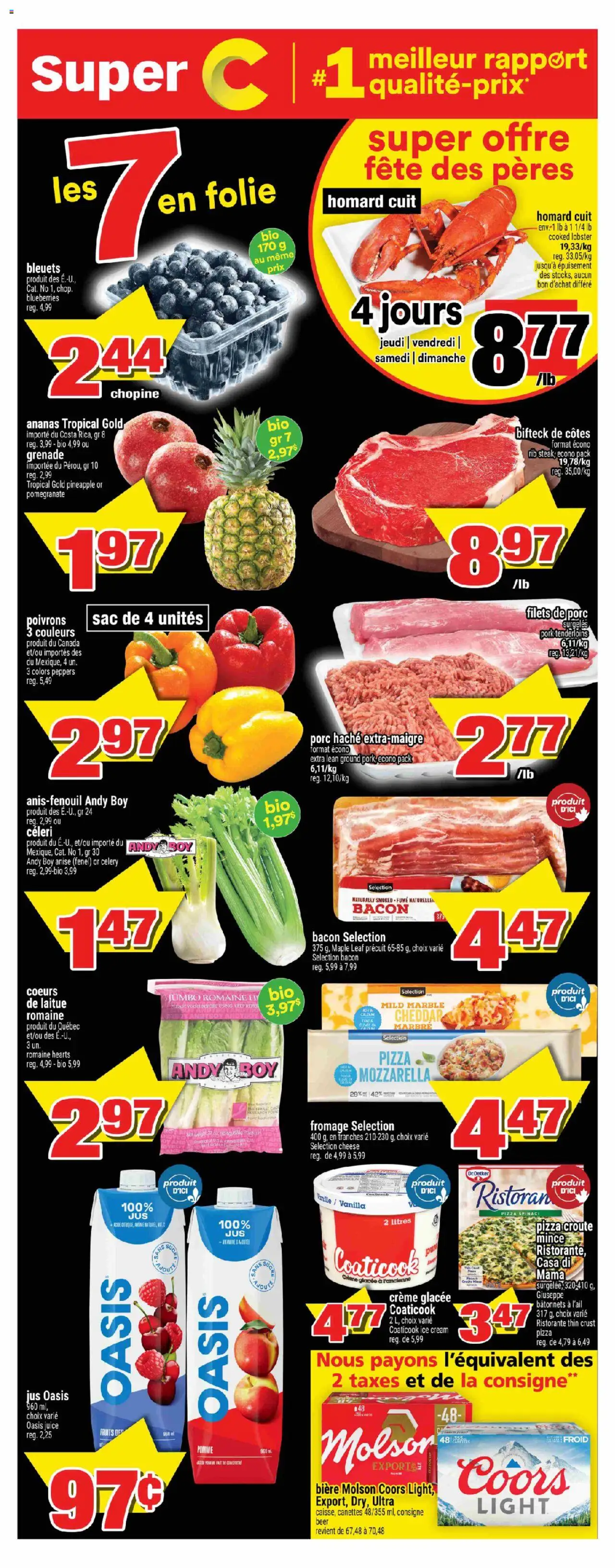 Super C flyer valid from Jun 12, 2025 - page number 1