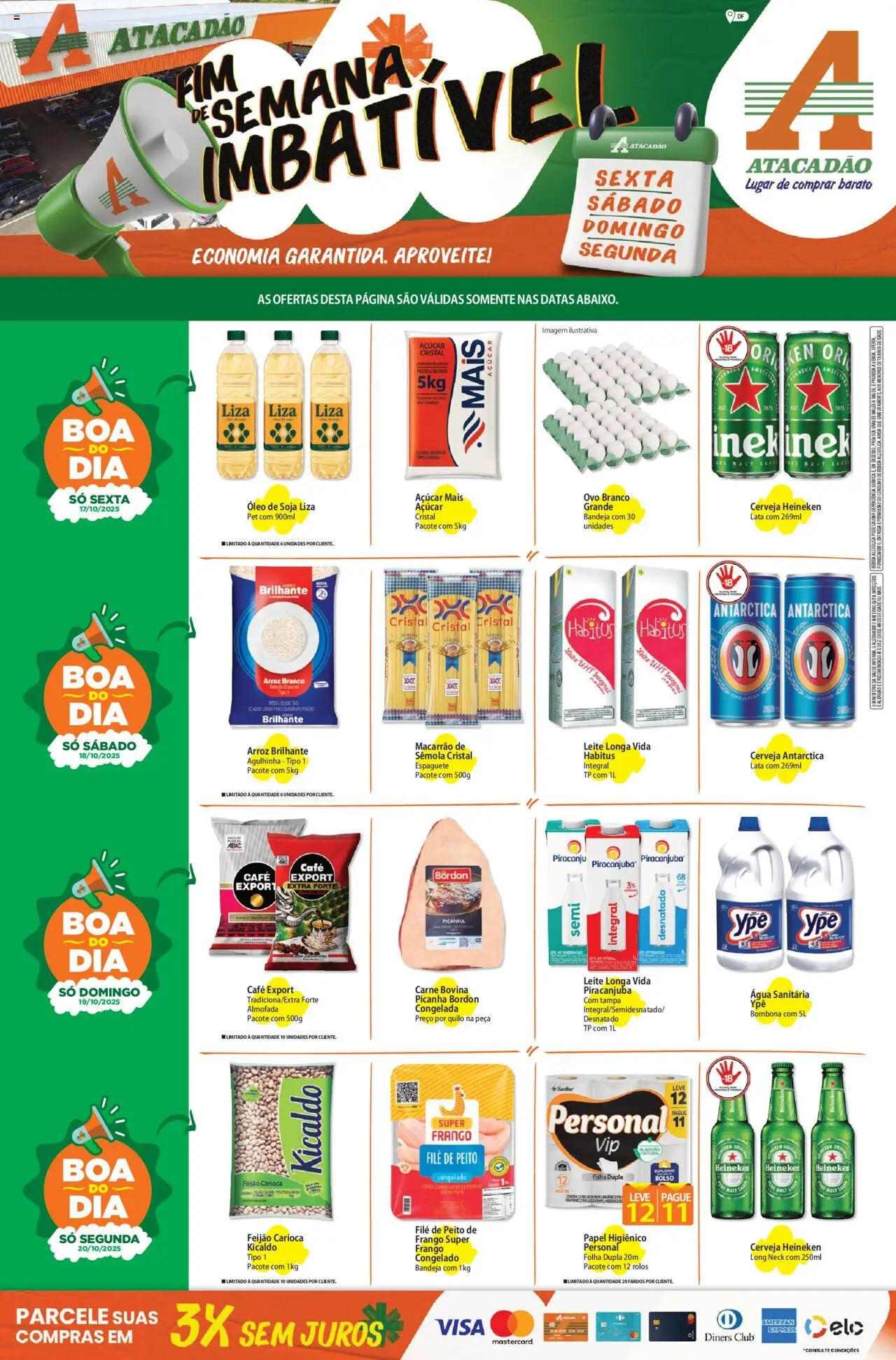 Atacadão folheto "Ofertas - DF" válido a partir de 17/10/2025 - número de página 1
