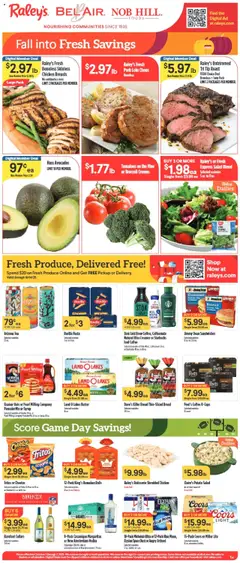 Ad Preview of Raley's Weekly Ad from 10/01/2025