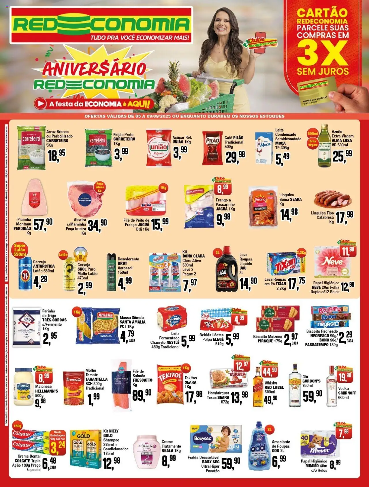 RedEconomia folheto "Encarte" válido a partir de 05/09/2025 - número de página 1