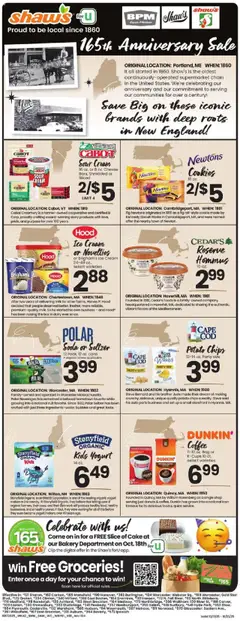 Ad Preview of Shaw's Weekly Ad from 10/17/2025