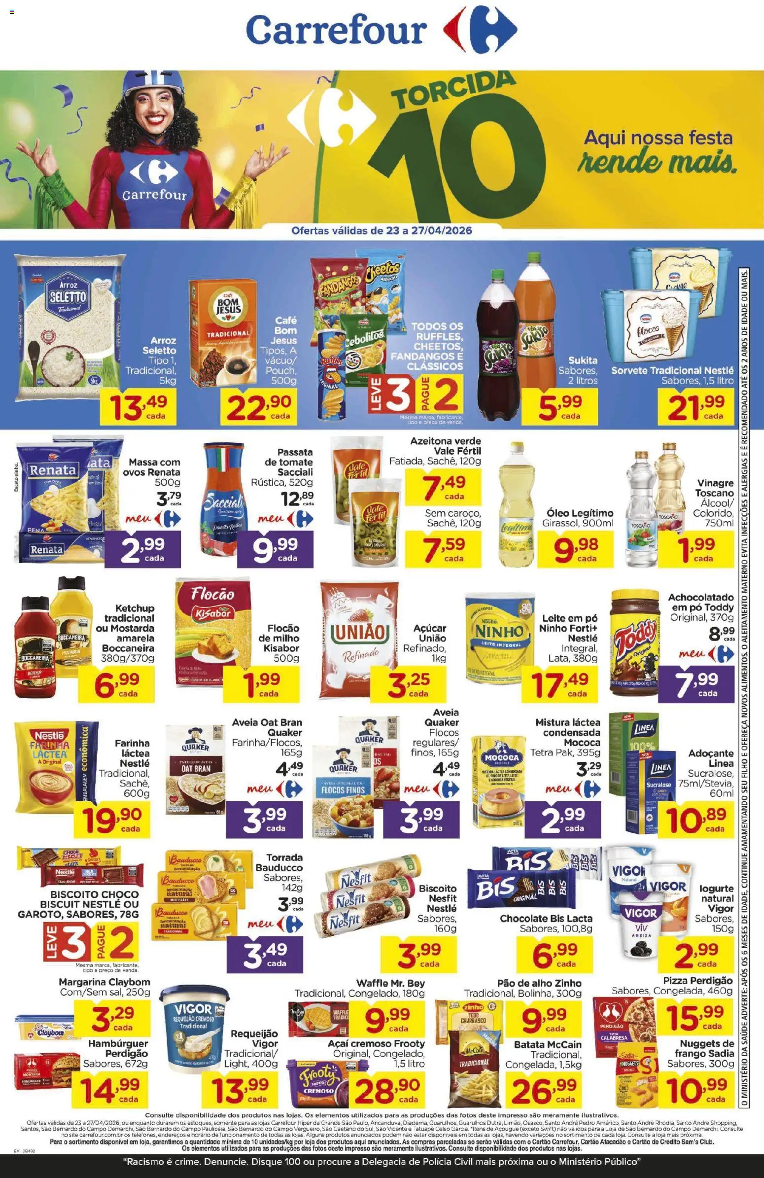 Pré-Visualização do folheto "Carrefour - Ofertas da semana" da loja Carrefour válido a partir de 23/04/2026