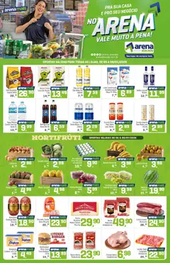 Pré-Visualização do folheto "Ofertas da semana" da loja Arena Atacado válido a partir de 05/01/2026