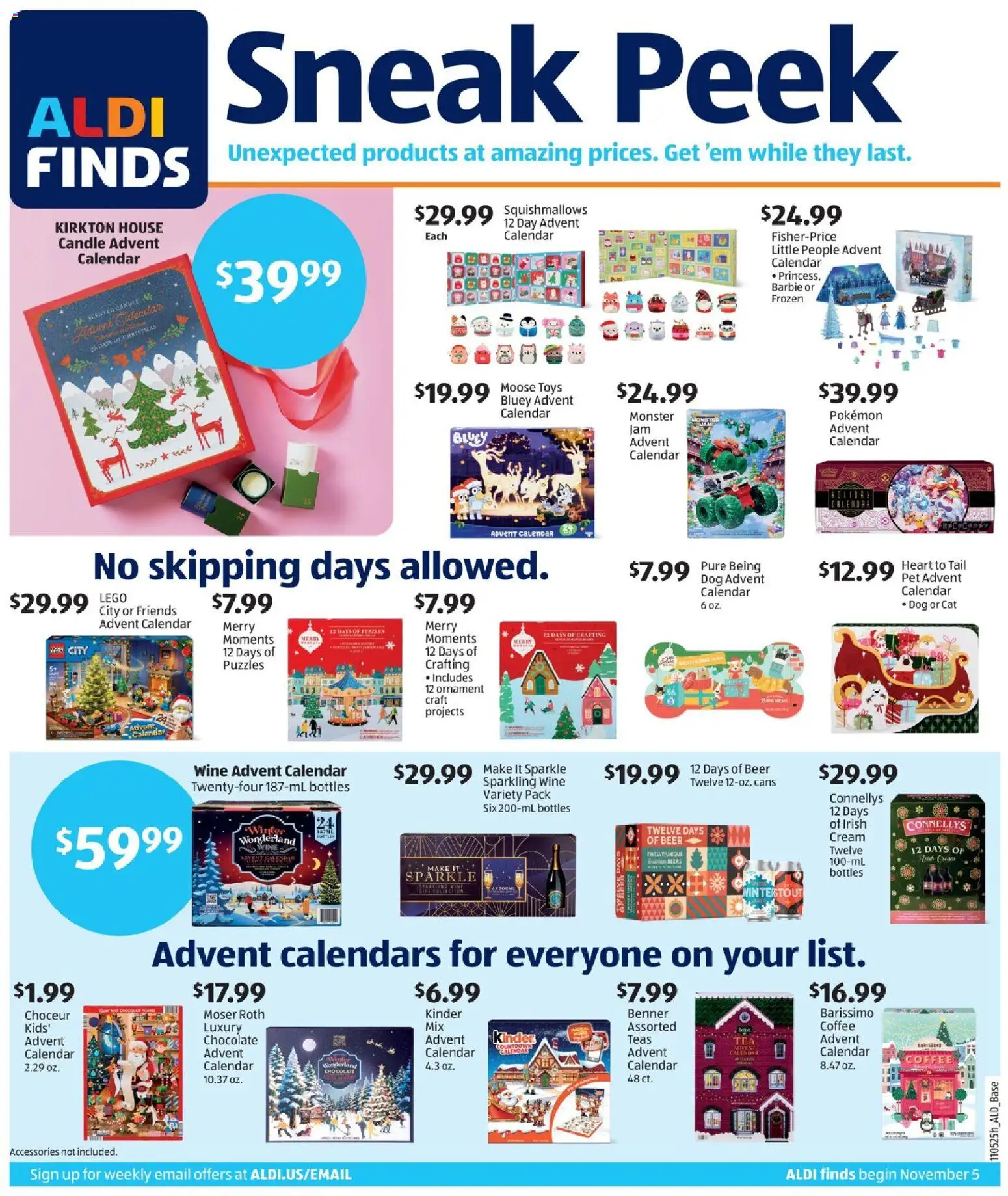 Ad Preview of Aldi In Store Ad from 11/05/2025
