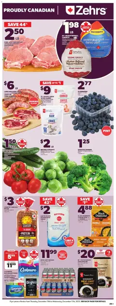 Preview of leaflet Weekly flyer / circulaire from shop Zehrs is valid from Dec 11, 2025 | Page: 3