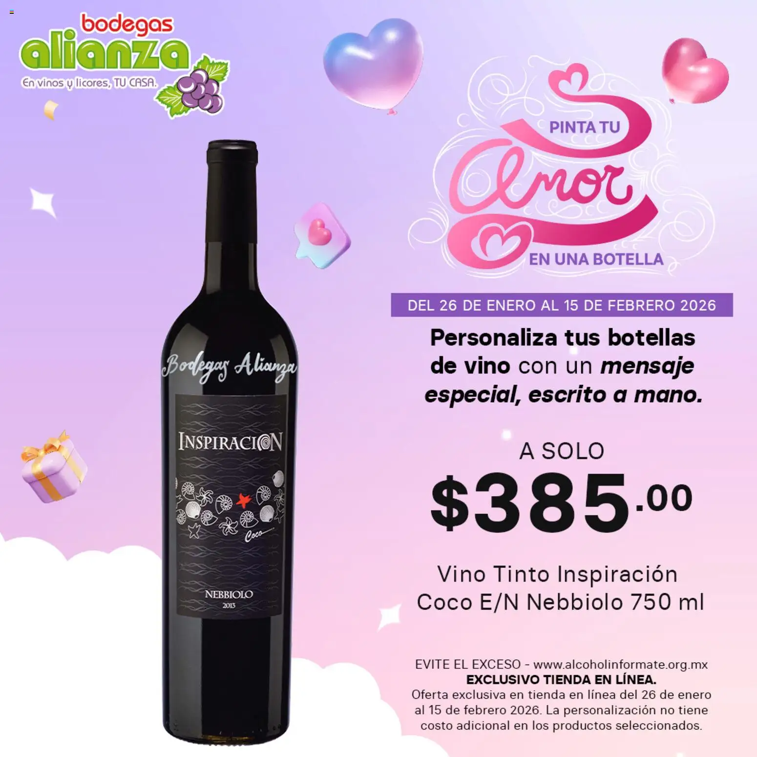Vista previa las ofertas de la tienda Bodegas Alianza - Catálogo Exclusivo tienda en línea desde el 26/01/2026 