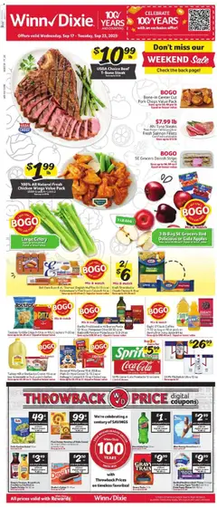 Ad Preview of Winn Dixie Weekly Ad from 09/17/2025