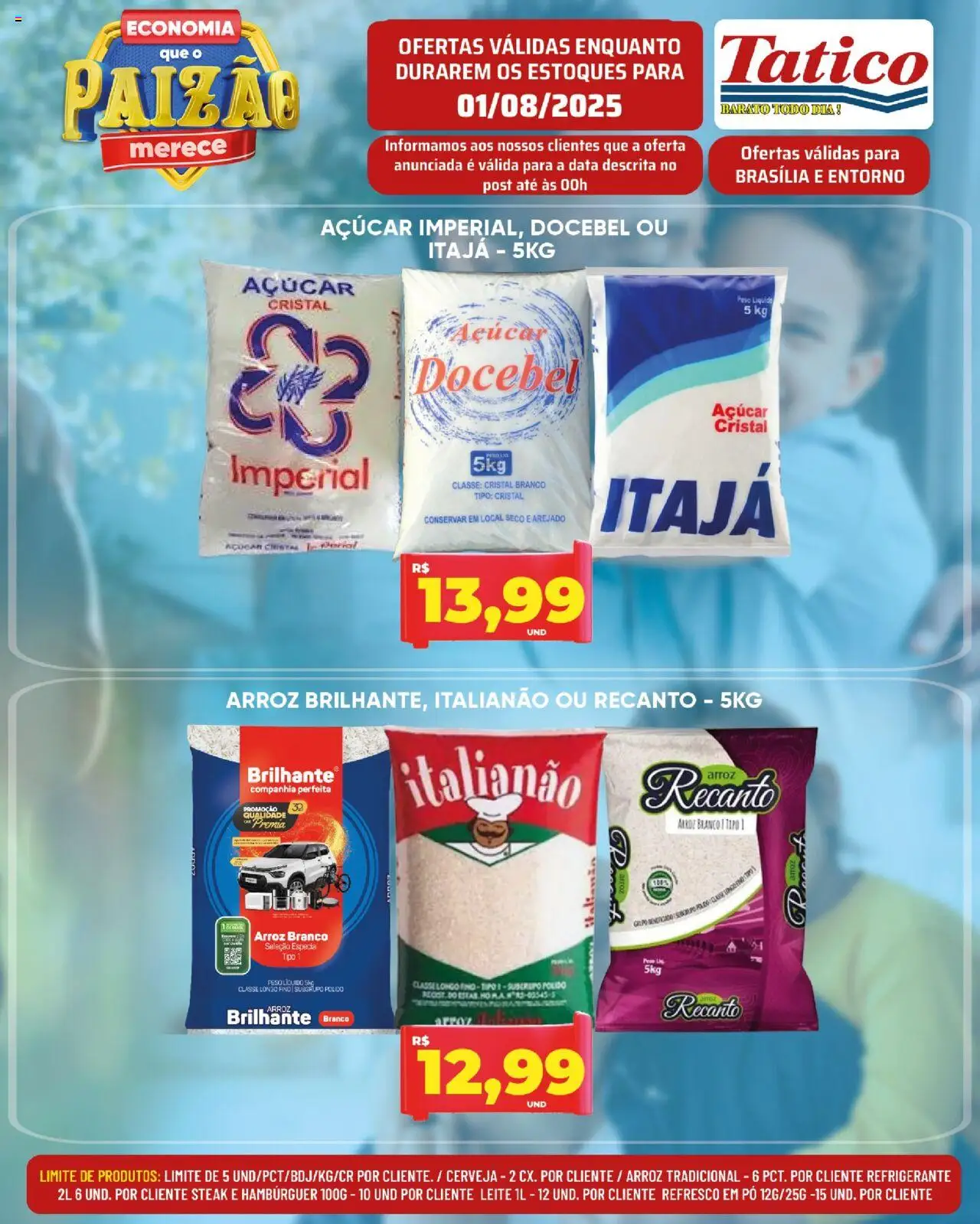Tatico folheto "Ofertas do Dia" válido a partir de 01/08/2025 - número de página 1