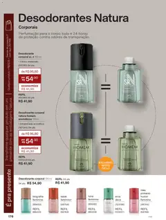 Pré-Visualização do folheto "Ciclo 19/2025" da loja Natura válido a partir de 26/11/2025 | Página: 176