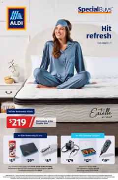 Preview of catalogue Aldi Specials Catalogue from shop Aldi valid 30/07/2025