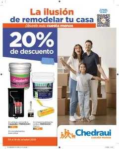 Vista previa las ofertas de la tienda Chedraui - Folleto desde el 03/10/2025 