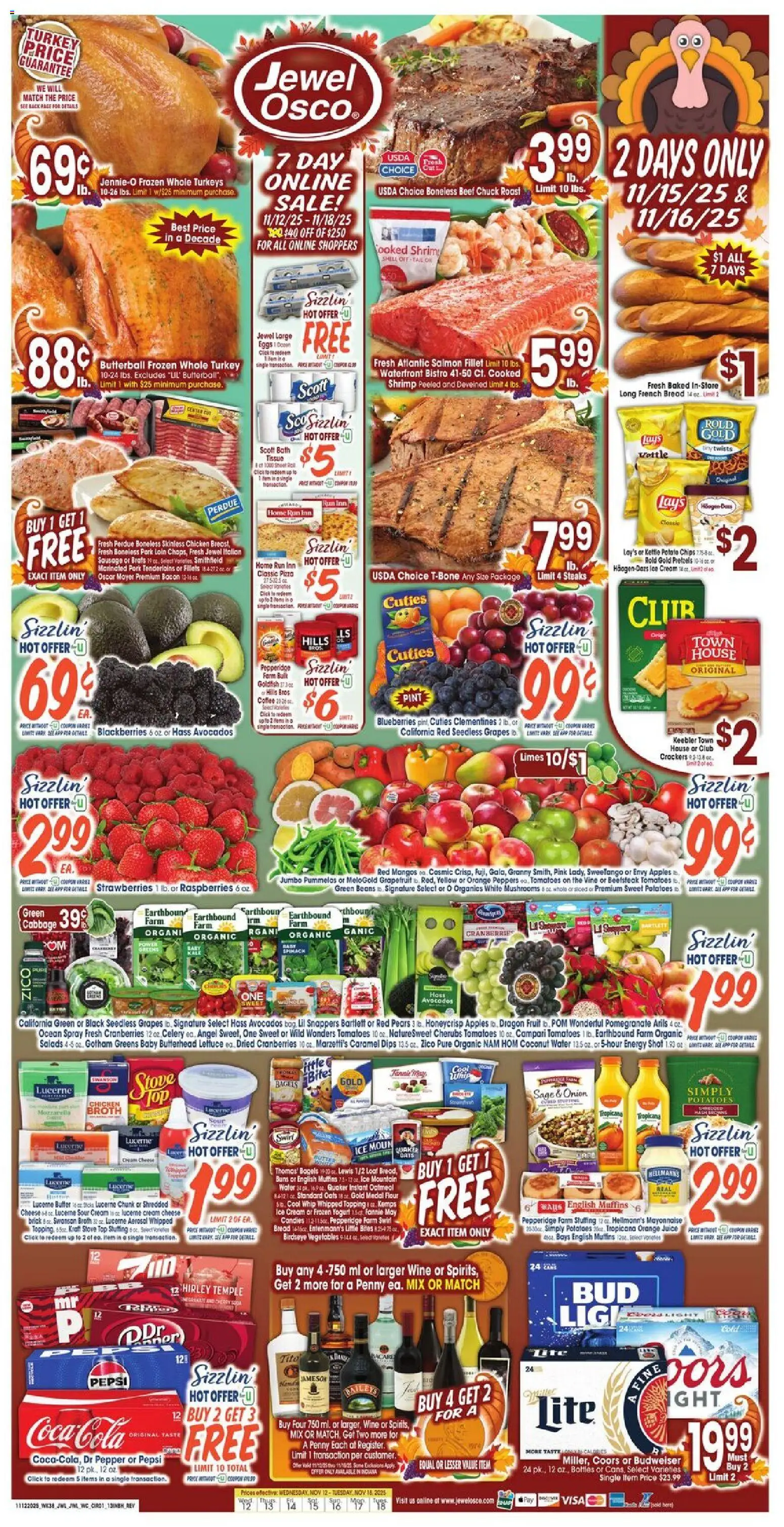 Ad Preview of Jewel Osco Weekly Ad - IN from 11/12/2025