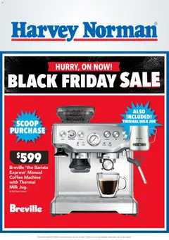 Preview of catalogue Black Friday from shop Harvey Norman valid 14 Nov 2025