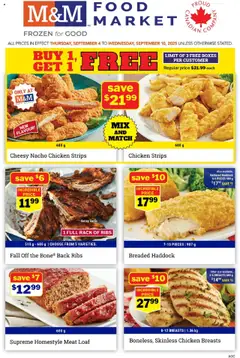 Preview of leaflet Weekly flyer / circulaire from shop M&M Food Market is valid from Sep 04, 2025