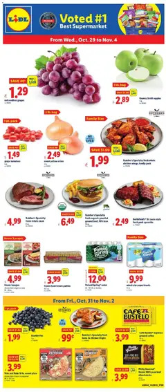 Ad Preview of Lidl Weekly Ad - NJ from 10/29/2025