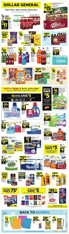 Ad Preview of Dollar General Weekly Ad from 07/13/2025