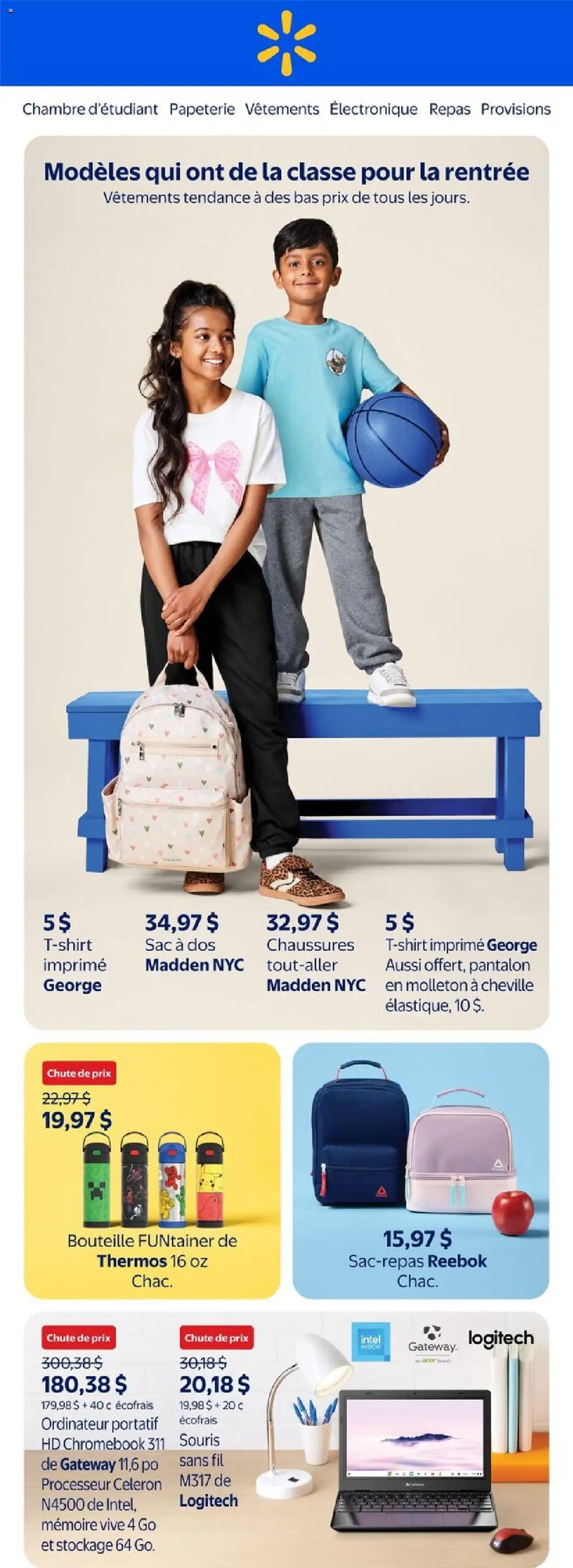 Walmart flyer valid from Aug 07, 2025 - page number 1