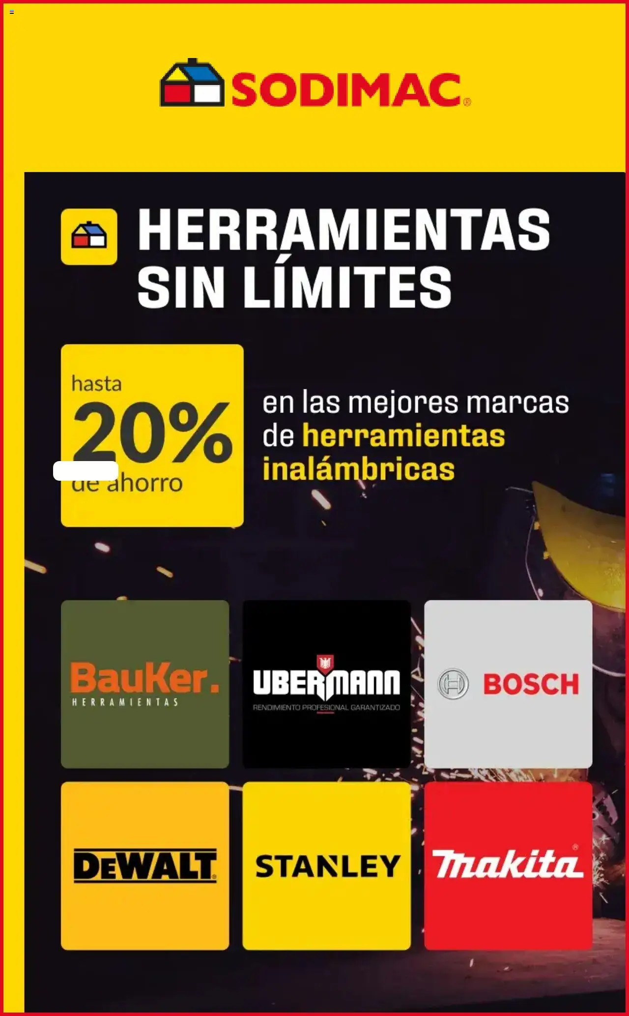 Sodimac Ofertas > válido desde 11.08.2025 > número de página 1