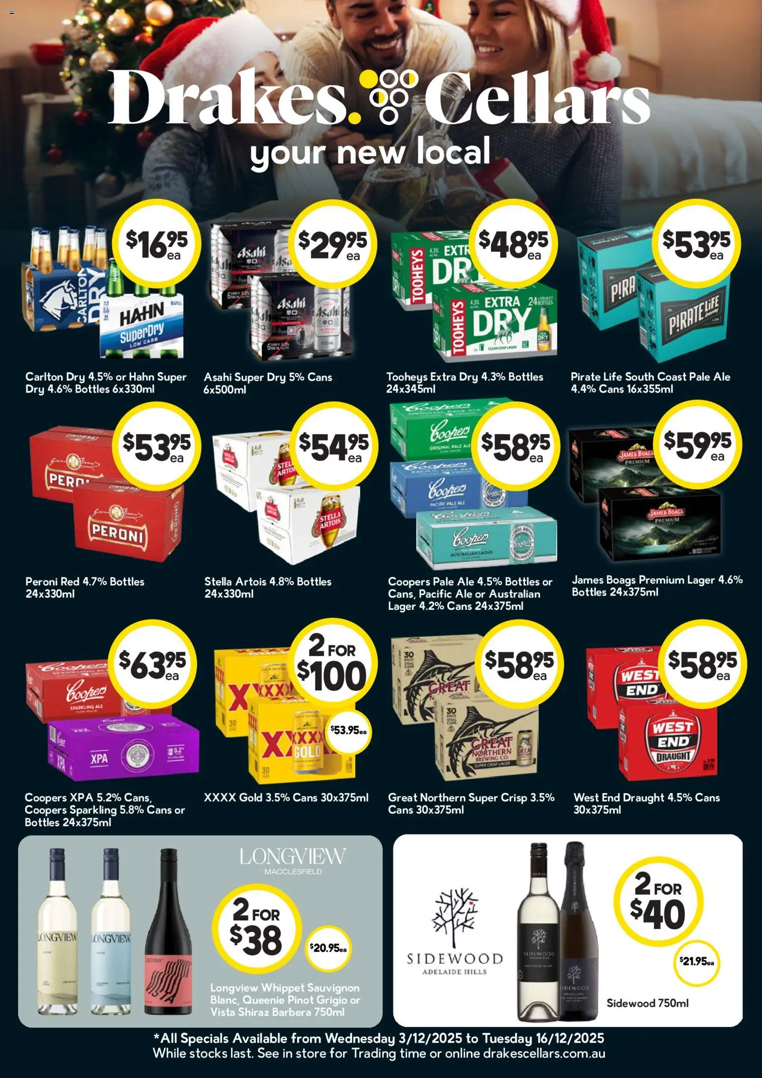 Preview of catalogue Cellars from shop Drakes valid 03/12/2025