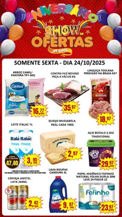 Pré-Visualização do folheto "Ofertas do Dia" da loja Kaçula válido a partir de 24/10/2025