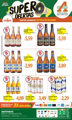Pré-Visualização do folheto "Ofertas - PA" da loja Atacadão válido a partir de 24/10/2025