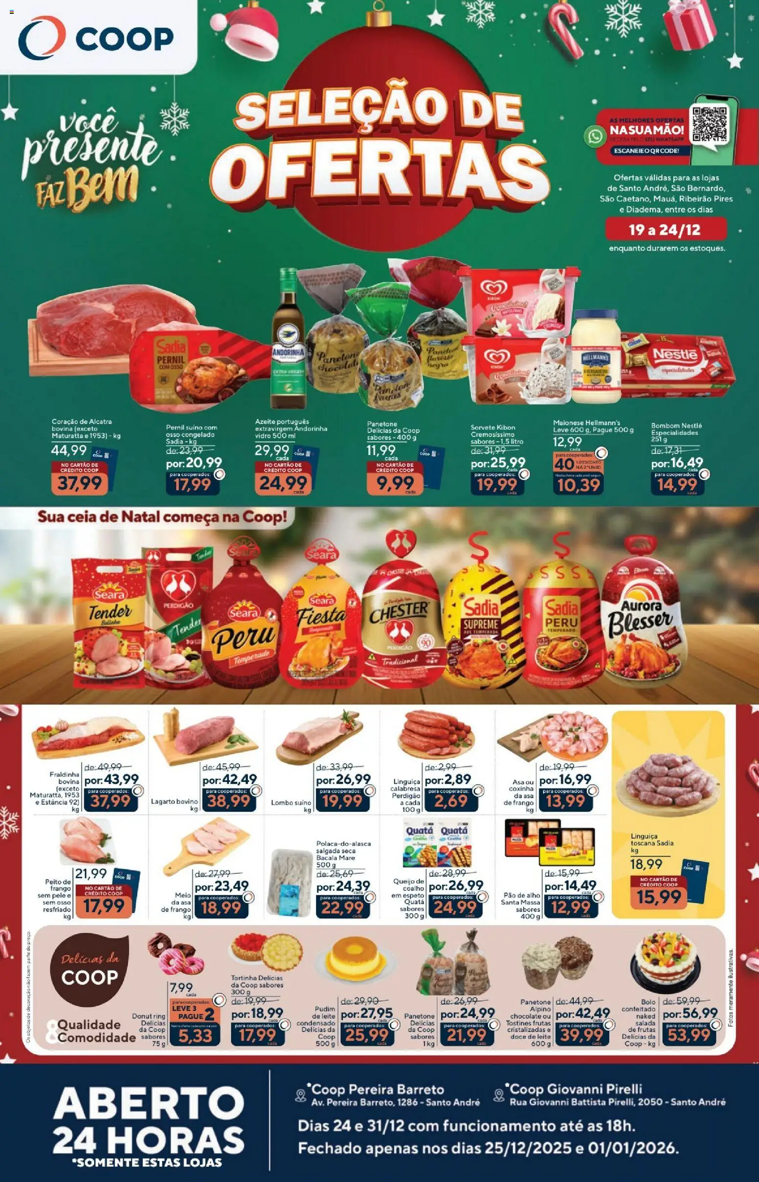 Pré-Visualização do folheto "Ofertas da semana" da loja Coop válido a partir de 19/12/2025