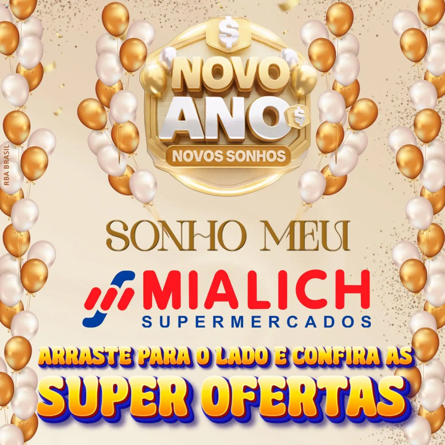Pré-Visualização do folheto "Ofertas da semana" da loja Mialich Supermercados válido a partir de 29/12/2025
