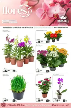 Pré-Visualização do folheto "Master ofertas Flores" da loja Master válido a partir de 13/03/2026