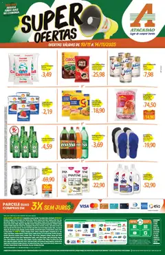 Pré-Visualização do folheto "Ofertas - SP" da loja Atacadão válido a partir de 10/11/2025