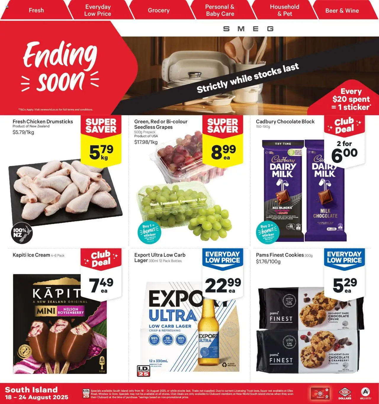 Catalogue New World catalogue valid from 18 Aug 2025 - page 1