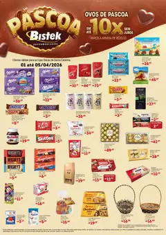 Pré-Visualização do folheto "Bistek Supermercados ofertas Panfleto de Páscoa" da loja Bistek Supermercados válido a partir de 01/04/2026