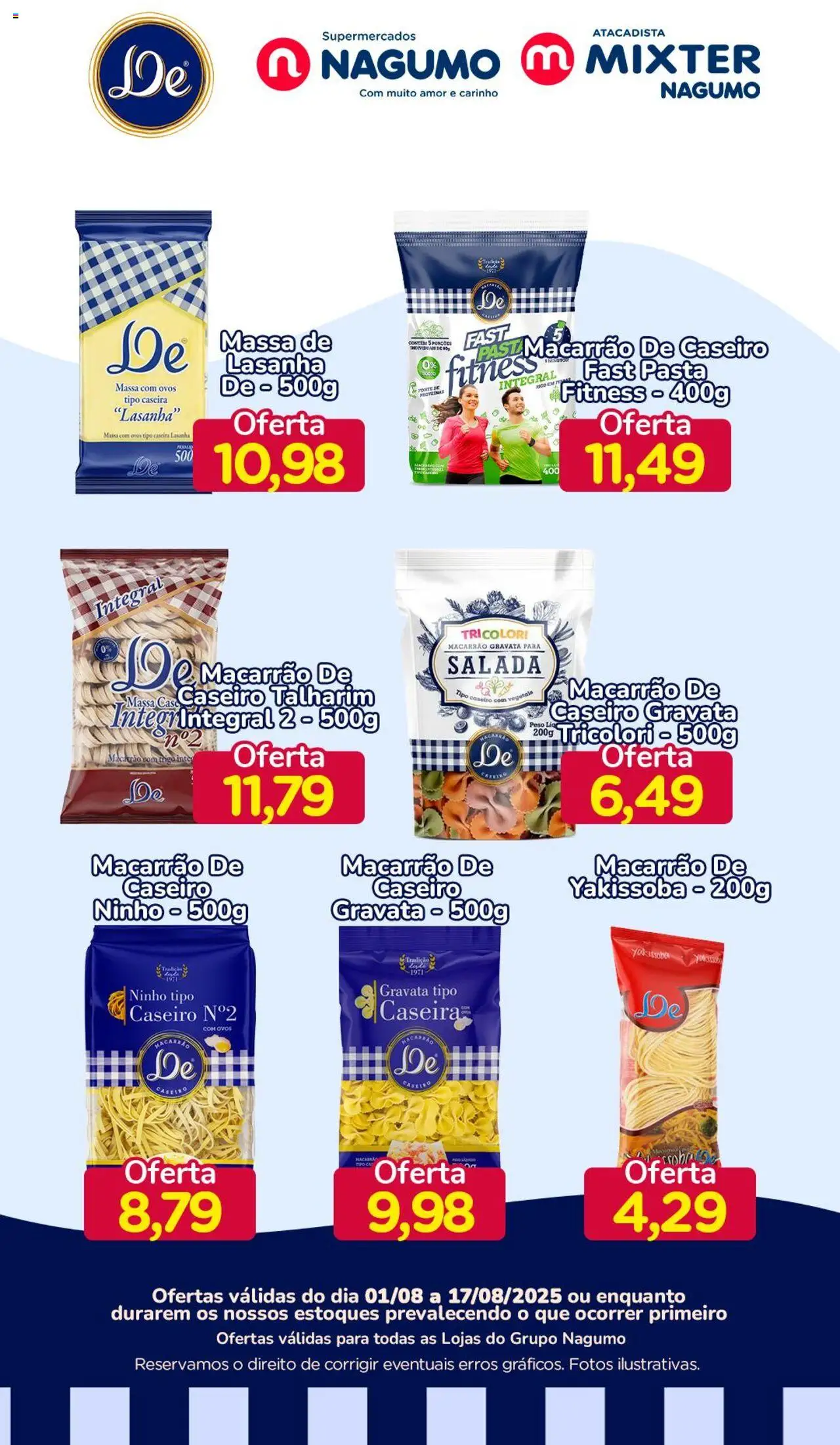 Nagumo folheto "Ofertas De" válido a partir de 01/08/2025 - número de página 1