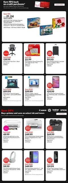 Preview of leaflet Weekly flyer / circulaire from shop Staples is valid from Dec 12, 2025 | Page: 3