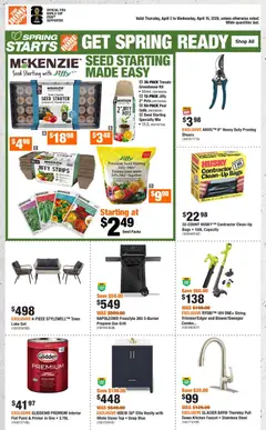 Preview of leaflet Home Depot weekly flyer - NS from shop Home Depot is valid from Apr 02, 2026