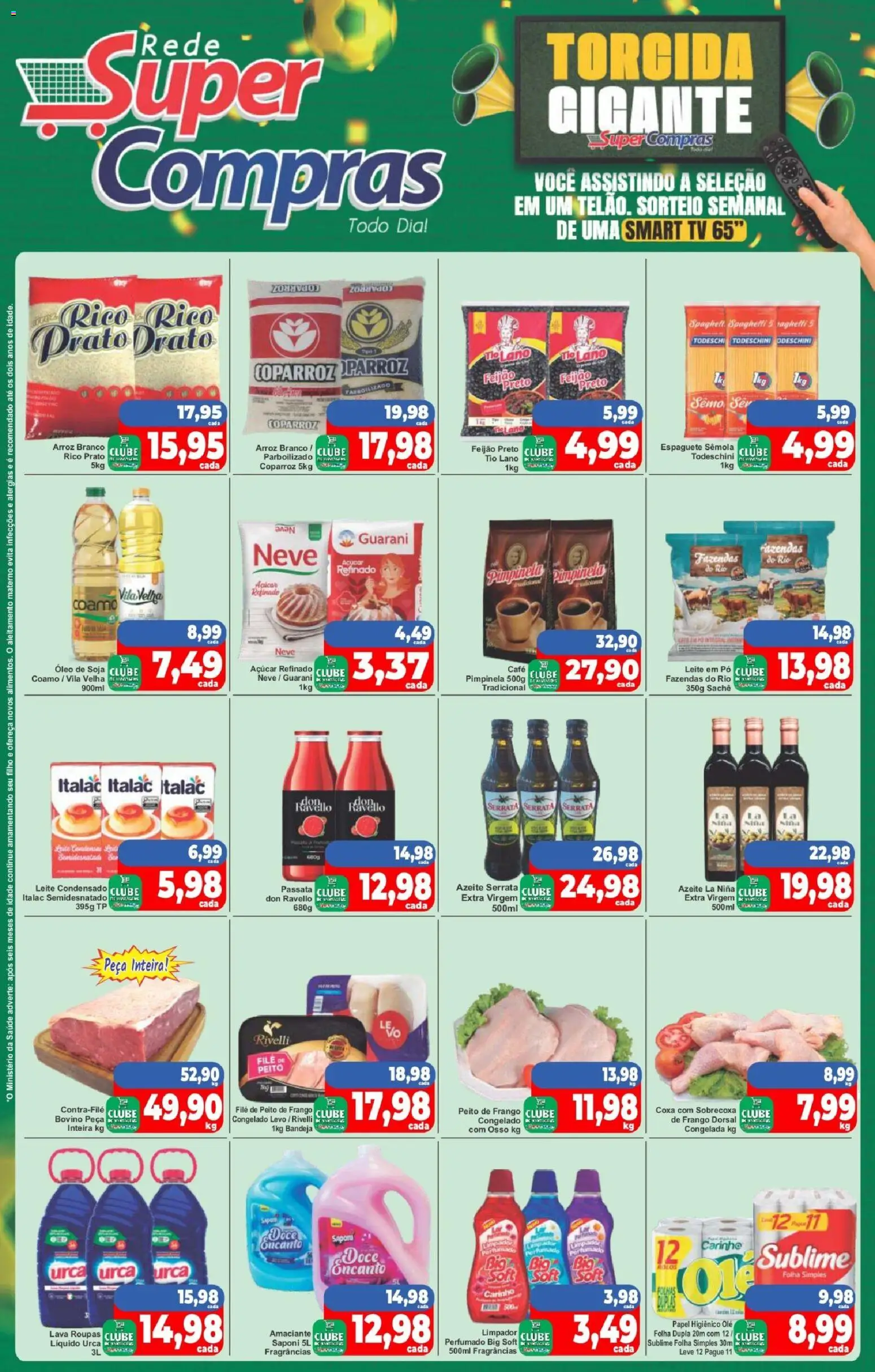 Pré-Visualização do folheto "Rede Super Compras - Ofertas da semana" da loja Rede Super Compras válido a partir de 13/04/2026