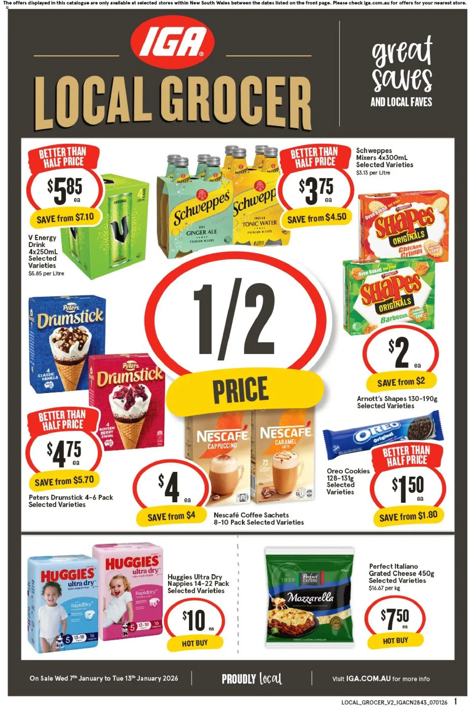 Preview of catalogue Local Grocer NSW from shop IGA valid 07/01/2026